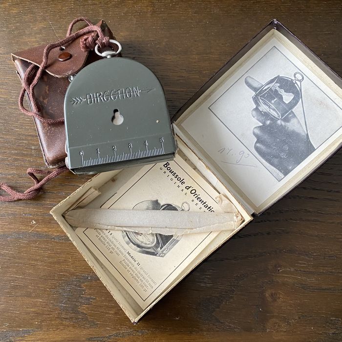 Busolă Bezard-Franța, set original, complet