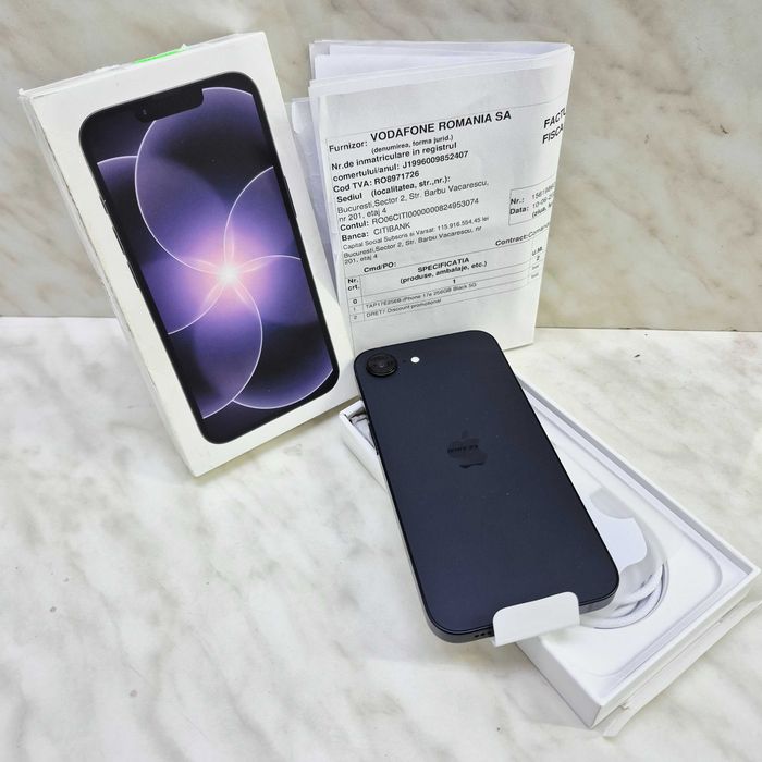 Apple iPhone 17e, 256GB, 5G, Black - NOU NEACTIVAT - Zeus Amanet Militari 37241