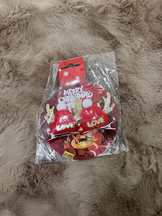 Заколки на новый год