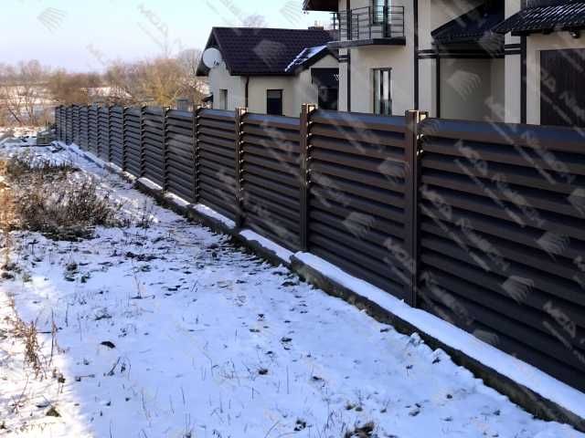 Забор жалюзи еврозабор