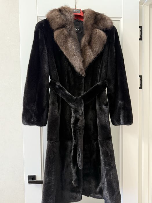 Шуба стриженная норка