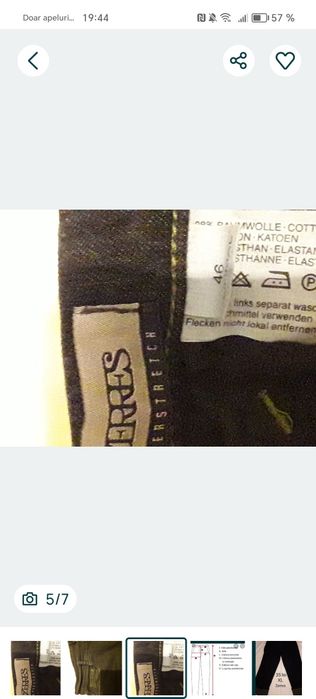 Zeres pantaloni Jeans damă XL