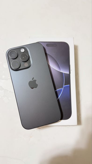 Iphone 16 pro. 128 gb. В идеальном состояний. Состояние зарядки-94%