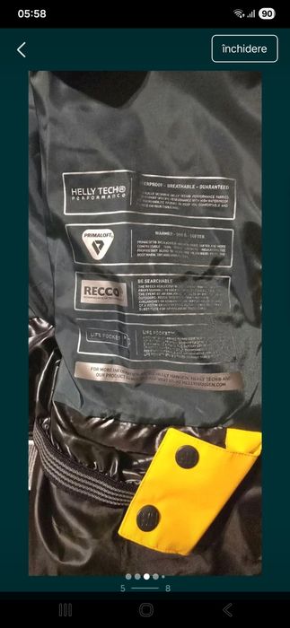 Geaca ski snowboard helly Hansen-nouă