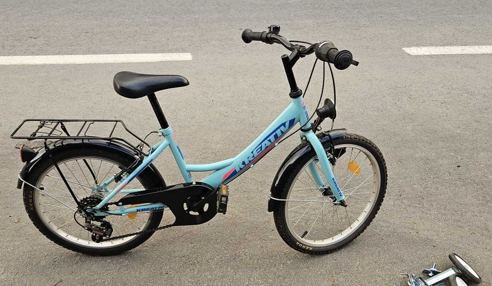Bicicleta copii Kreativ 2014, 20 Inch + roti ajutatoare
