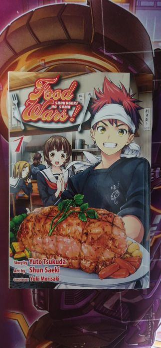 Manga - Naruto, Food Wars