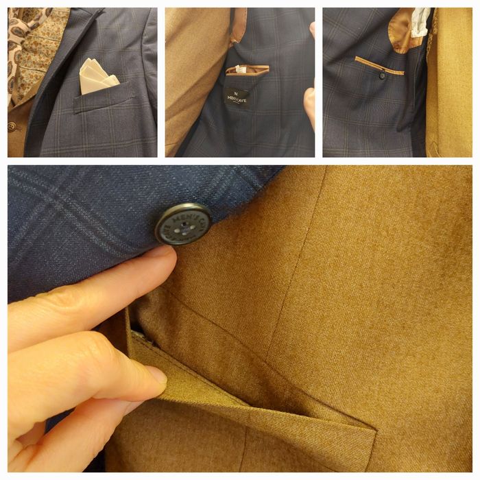 Costum barbati marime 58 Men's Cave nou