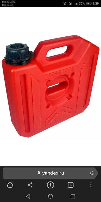 Канистра экспедиционная Art-Rider 10 л  5л  цвет хаки и красная