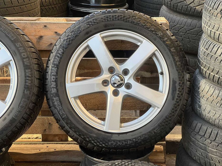 5х112 17 Джанти Skoda Octavia SuperB Шкода Октавиа Супърб с гуми 5x112