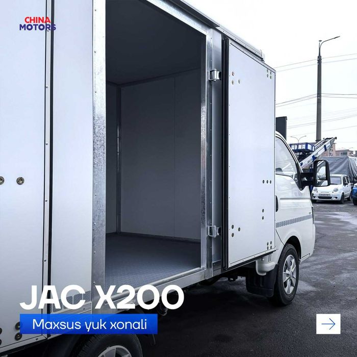 Jac X200 FURGON  Yuk moshinasi