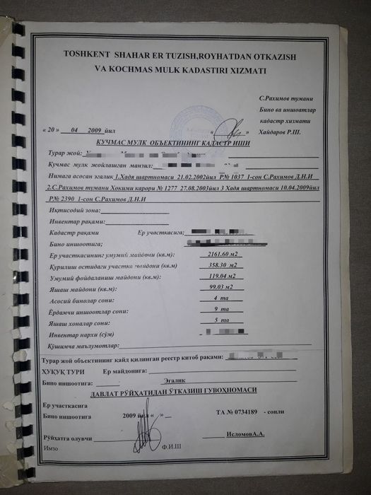 Продаётся Земля в махали Сагбан площадь 21 соток