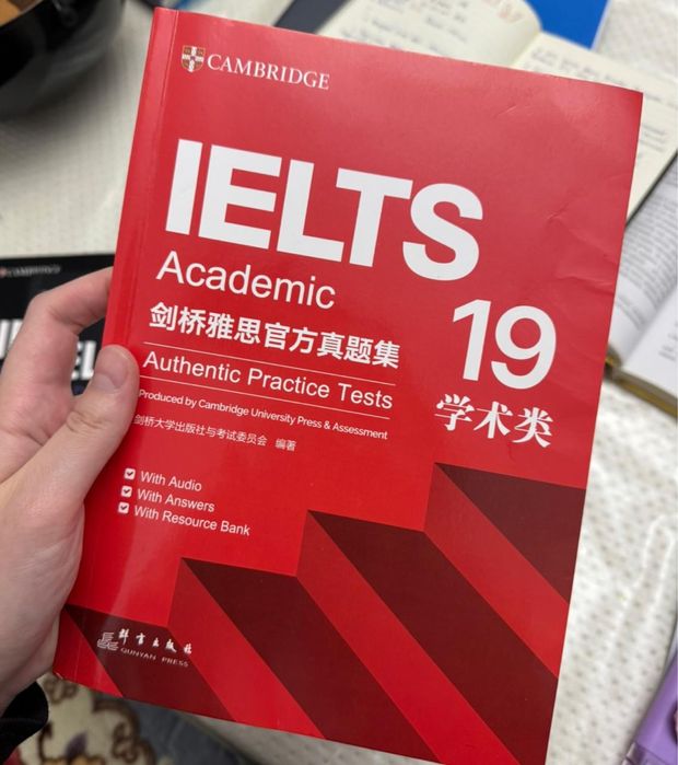 Ielts cambridge books 15,16,17,19