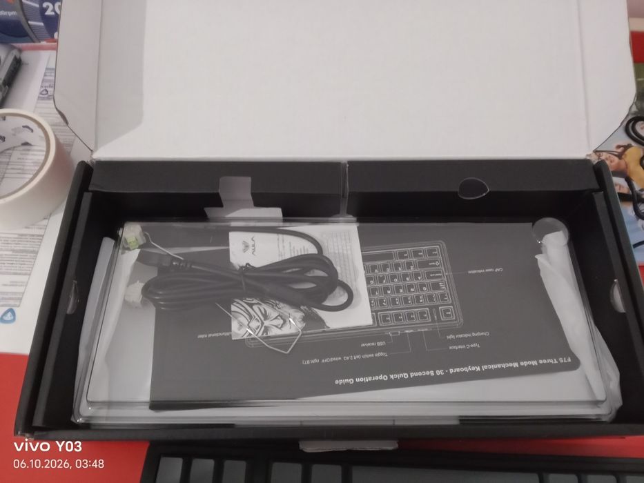 Aula f75 pro с гарантией 1 недели