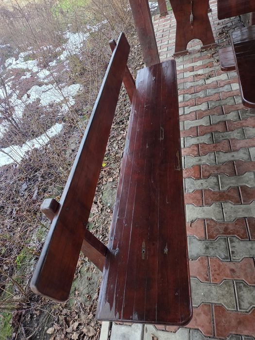 Mese și bănci lemn masiv