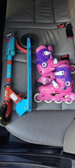 Role copii reglabile + o trotineta cadou