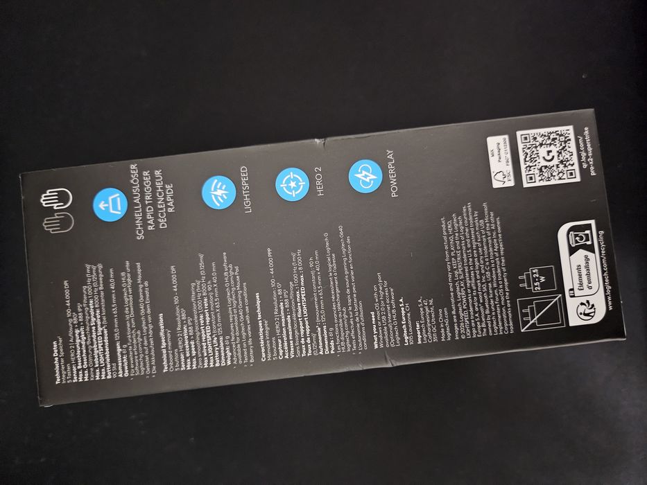 Продам мышь Logitech G Pro X2 Superstrike