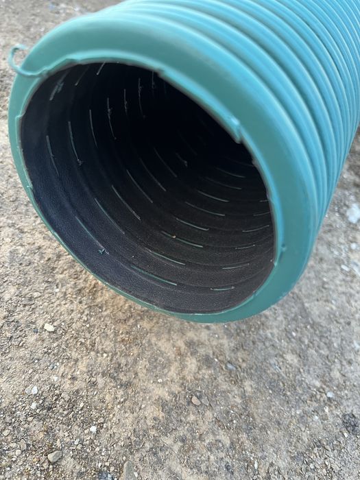 Teava riflata pentru drenaj D=110 mm, L=8 m