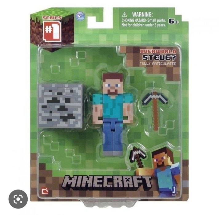 Оригинальный Стив Майнкрафт фигурка игрушка