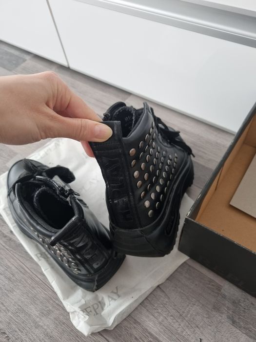 Replay, дамски кожени кецове 36