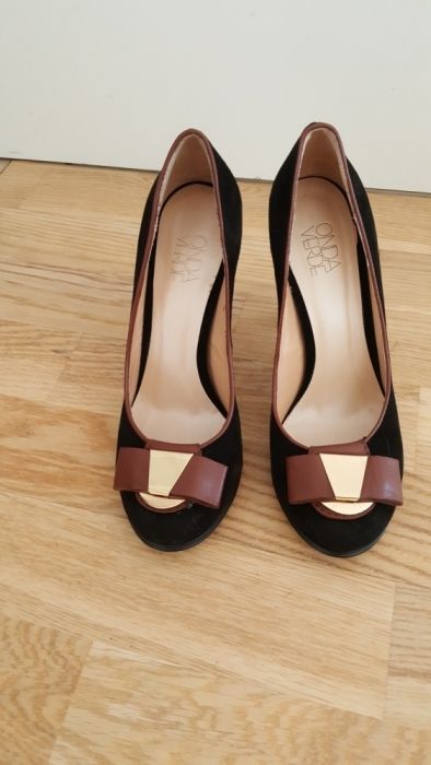 Туфли натуральная замша