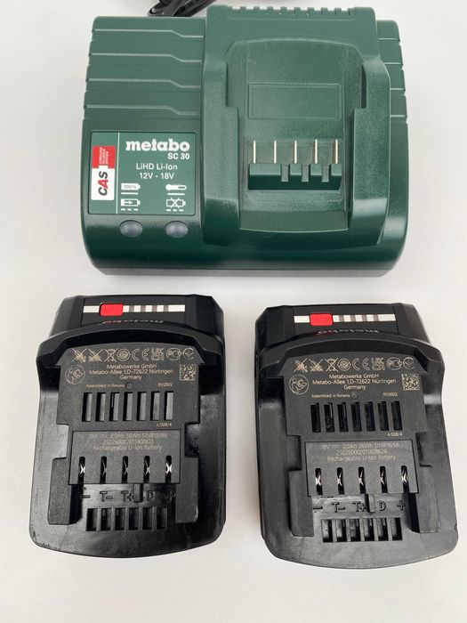 Metabo BS 18 - Акумулаторен винтоверт като нов!