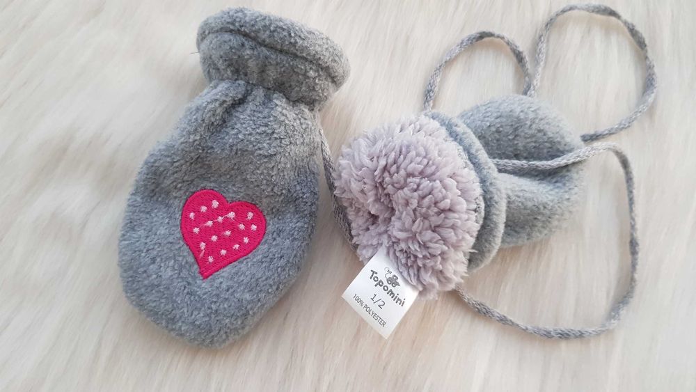 Детска шапка и ръкавици 1-2 години