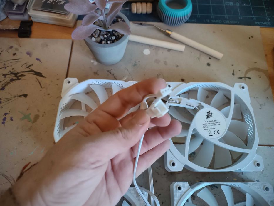 4 броя вентилатори 120 mm 1stPlayer F1