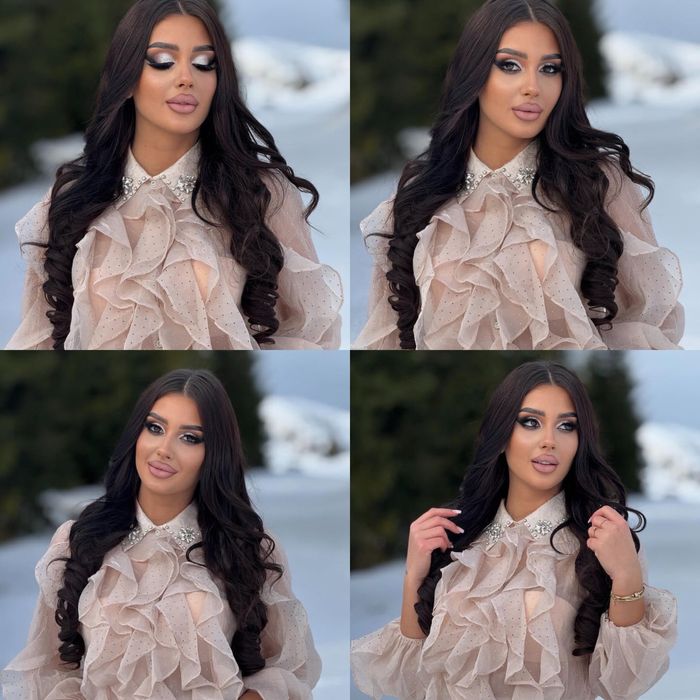 Extensii de par model ondulat tip tresa/mesa cu clips Nicole D Mar