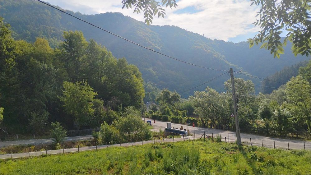 Casa de caramida la rosu, 3765mp teren intravilan, Valea Ariesului, AB