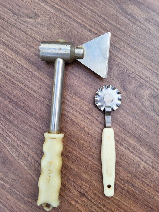 Посуда для пикника и металлический кухонный топорик и резка для теста