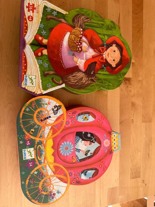 Djeco пъзели за 4-5+ години