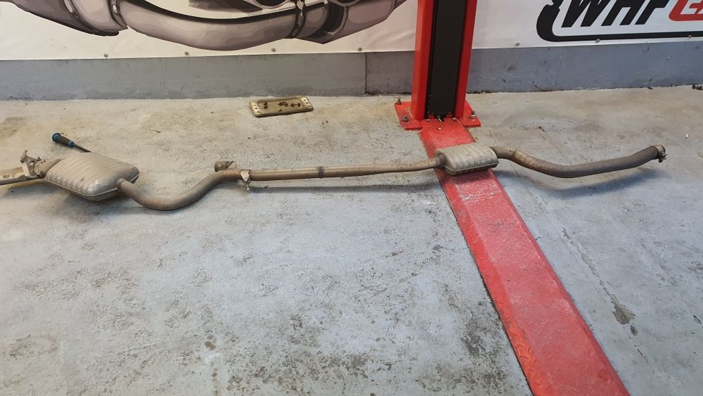 Evacuare bmw e90 cu filtru de particule