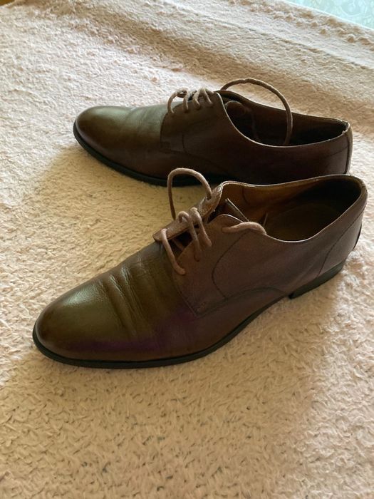 Pantofi bărbătești din piele Zara