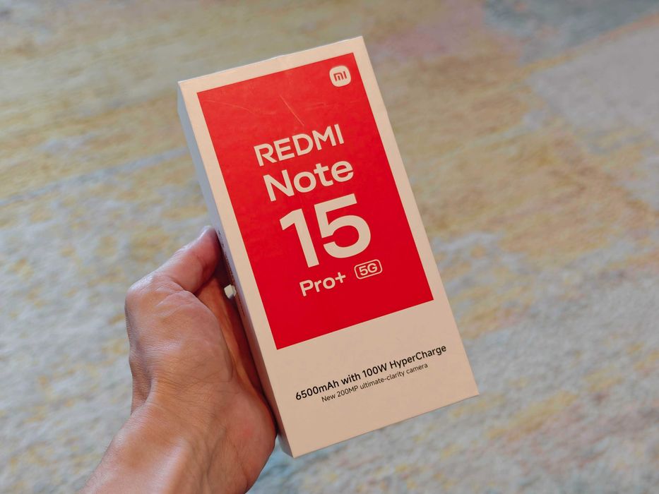 Telefon Xiaomi Redmi Note 15 Pro+ 5G cu 12 GB RAM si 512 GB Glacier Blue desigilat dar ca nou