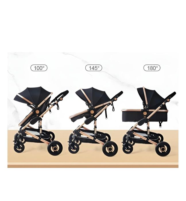 Коляска универсальная 2в1 PEGAS PG0411,графит