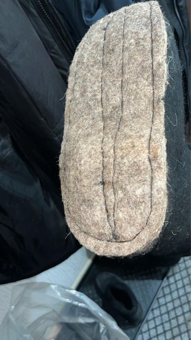 Подшив валенков ботинок