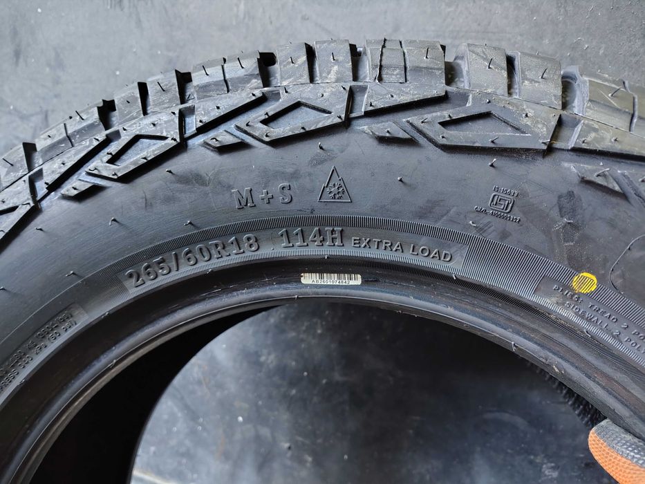 4бр нови всесезонни Roadcruza 265 60 18