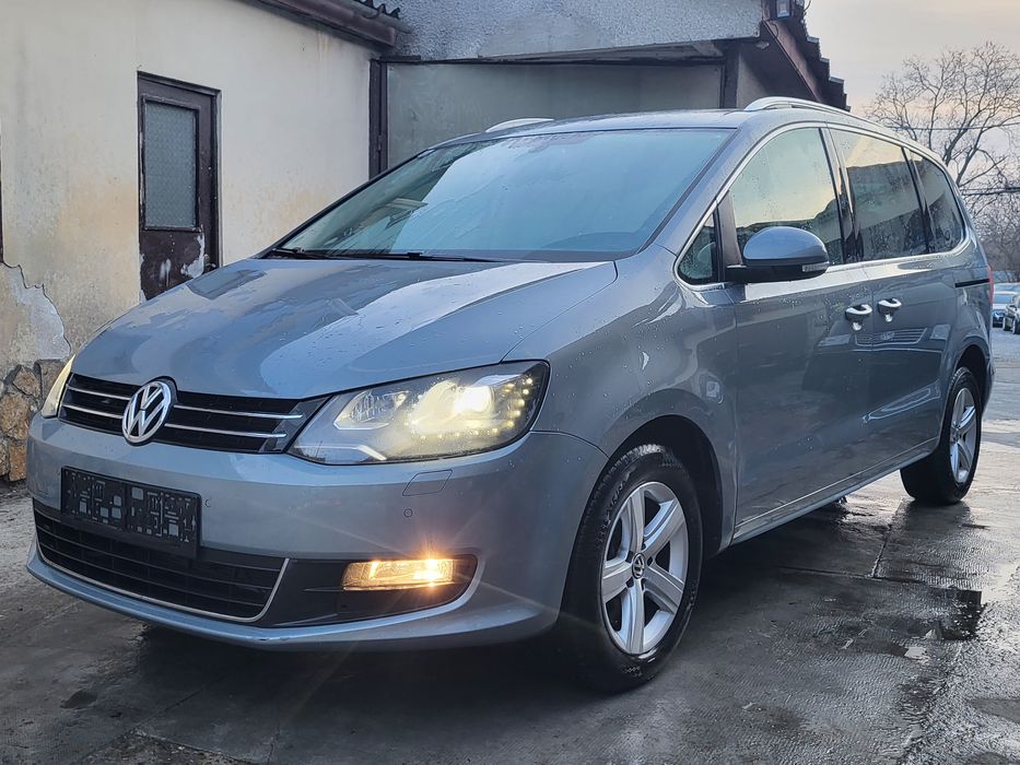 Sharan Anul 2011 Euro 5 Led Xenon 140cp Carlig Incalzire scaune Comenz