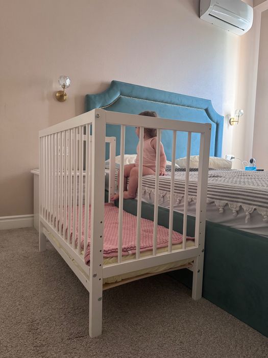 Детская приставная кроватка Фея 100 Polini kids (Россия)