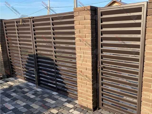 Забор жалюзи еврозабор