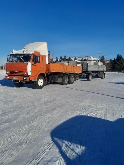 Продам камаз с телегой
