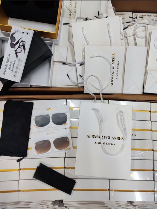 Умные очки с камерой 1:1 как Rayben meta с ИИ