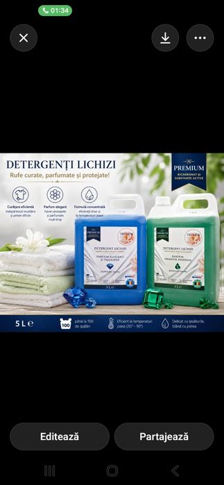 Trumix detergent concentrat premium cu bicarbonat