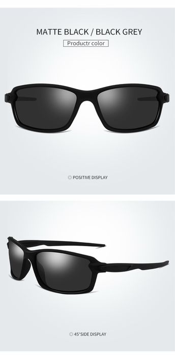 Солнцезащитные Очки, Черные, HD Polarized