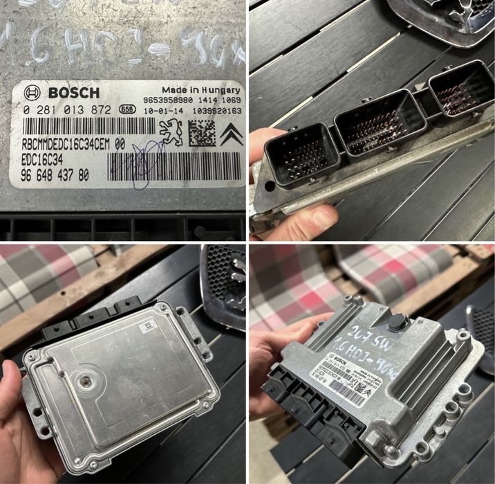 Държачи Задна Броня/Компютър "BOSCH" за -ПЕЖО 207/207SW/СИТРОЕН-