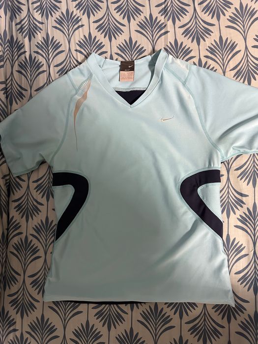 Tricou Nike Dri-FIT Vintage Anii 2000 (Y2K), Mărimea M, Panel Mesh