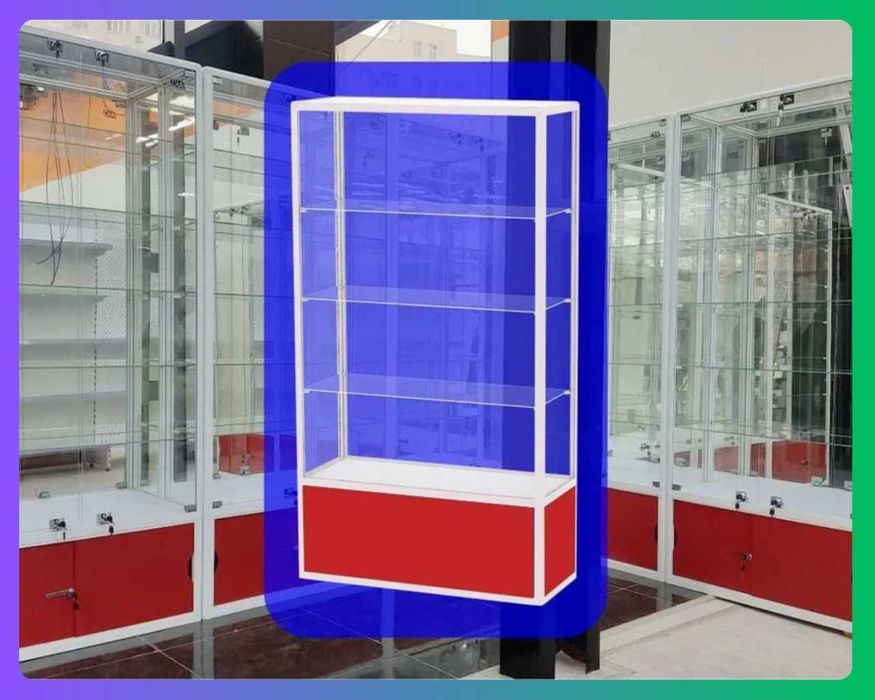 Oynaly vitrina, Акция, прилавки, savdo vitrinalar stellajlar