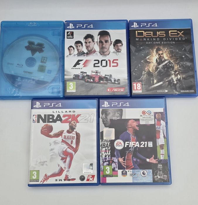Pachet 5 jocuri video PS4