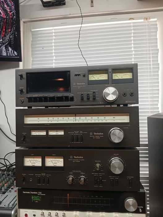 Винтидж сет TECHNICS su-7300 st-7300 rs-615