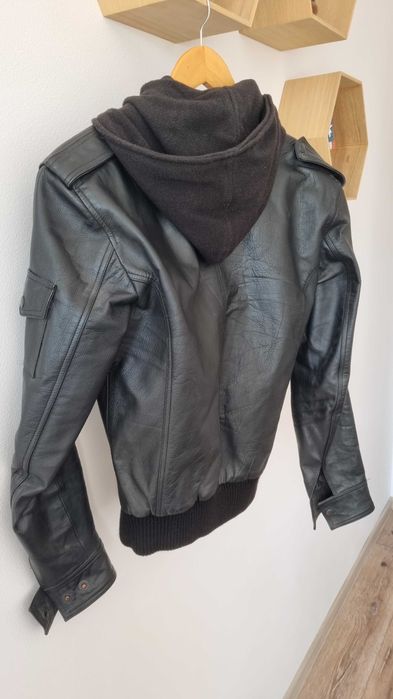 Стилно готино мъжко кожено яке